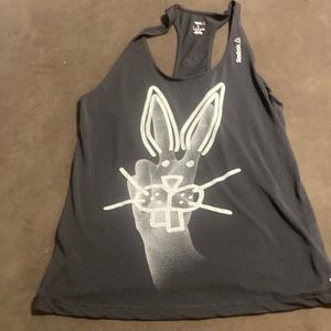 Reebok black tank top